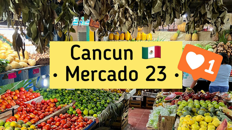 Mercado 23 Cancun Mexico