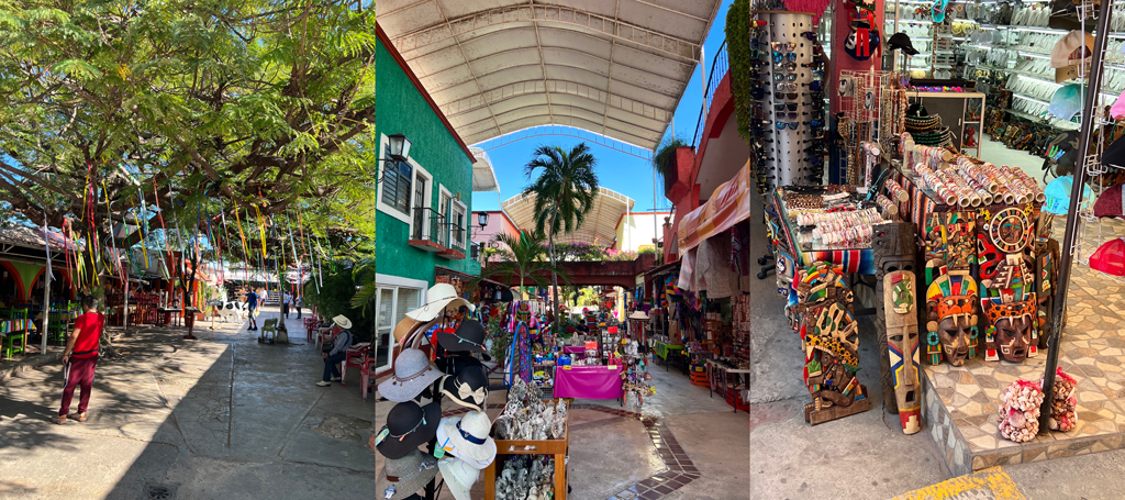 Mexican handicrafts souvenirs at Mercado 28 Market Cancun